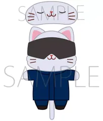 【中古】ぬいぐるみマスコット・ぬいぐるみバッジ 五条悟 withCATアイマスク付きミニぬいぐるみキーホルダー 「呪術廻戦 第2期」