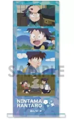 【中古】アクリルスタンド・アクリルパネル 9.土井半助＆摂津のきり丸(ブルー) フォトカットアクリルスタンド 「忍たま乱太郎」