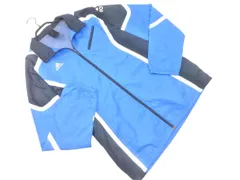 adidas アディダス 裏地メッシュ トラック ジャケット sizeL/青ｘ紺 ◇■ メンズ