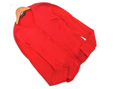 Ralph Lauren ラルフローレン ニット カーディガン sizeL/赤 ◇■ レディース