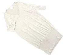 UNITED ARROWS ユナイテッドアローズ STYLE for LIVING シルク100% チュニック ニット セーター グレー ◇■ レディース