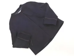 any SiS エニィスィス ウール混 ジップアップ ジャケット size2/紺 ◇■ レディース