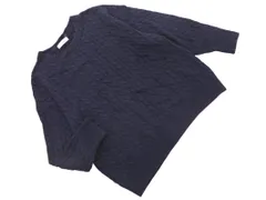 URBAN RESEARCH Sonny Label アーバンリサーチサニーレーベル ウール混 ケーブル編み ニット セーター sizeF/紺 ◇■ レディース