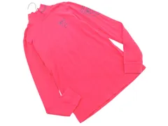 PEARLY GATES パーリーゲイツ ゴルフウェア ハイネック カットソー size0/ピンク ◇■ レディース