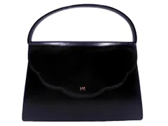 HANAE MORI ハナエモリ 2WAY フォーマル ハンド バッグ 黒 ■■ レディース