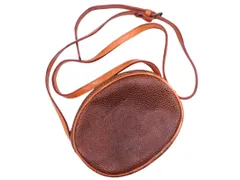 LANCEL ランセル レザー ショルダー バッグ 茶 ■■ レディース