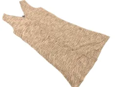 SM2 サマンサモスモス ツイード バックリボン ジャンパー スカート sizeF/ブラウン ◇■ レディース