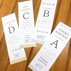 エスコートカード 　切り取り線入り抽選チケット　20枚セット【追加1枚 70円～】