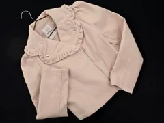 Ank Rouge アンクルージュ ライダース ジャケット sizeM/ピンクベージュ ◇■ レディース