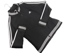 adidas アディダス トラック ジャケット sizeL/黒 ◇■ レディース