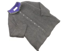 pual ce cin ピュアルセシン ウール混 オーバーサイズ カーディガン グレー ◇■ レディース