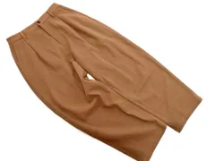 LOWRYS FARM ローリーズファーム イージー タック ワイド パンツ sizeM/茶 ◇■ レディース