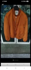 ZARA ザラ オレンジ ブルゾン ジャケット