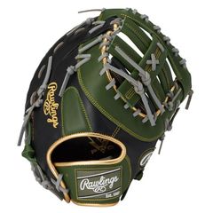 使用歴あり】Rawlings ファーストミット ネイビー/ティンバーグレイス