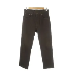 エドウィン EDWIN 503 デニム ジーンズ 32 茶 ブラウン 無地 フルレングス ストレートシルエット /CK27 ■GY99