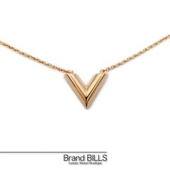未使用品 LOUIS VUITTON ルイ・ヴィトン ネックレス･エセンシャル V ネックレス ペンダント M00857 メタル ユニセックス
