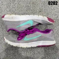 ナイキ グレー/紫 スニーカー