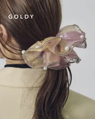 GOLDY ゴールディ スフィアー シアー フリル バレッタ 2 6250951 【メール便可】