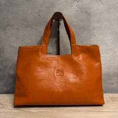 IL BISONTE イルビゾンテ レザートートバッグ ブラウン 本革