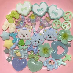 No.295 デコレーションパーツ　デコパーツ　まとめ売り