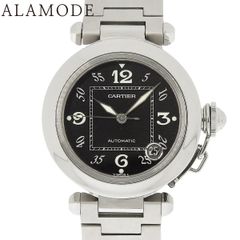 カルティエ パシャC W31043M7 SS ブラック 自動巻き ユニセックス 40802167362【中古】【アラモード】