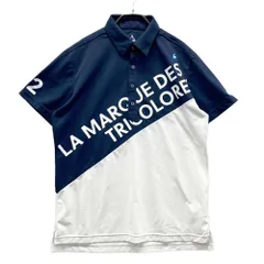 サイズ：L LE COQ GOLF ルコックゴルフ QGMRJA14 半袖ポロシャツ  ネイビー系 [240101527406] ゴルフウェア メンズ ストスト