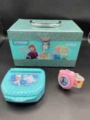 【オマケ付】ディズニー　キッズコスメセット　ビューティバニティケース