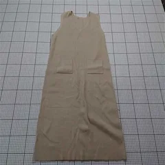 ◇ Θ ローリーズファーム LOWRYS FARM LF723072AD リブニットワンピース ベージュ系 レディース E  【1512100015635】