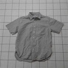 ◇ ⊂ ロッソ アーバンリサーチ ROSSO URBAN RESEARCH ストライプ半袖シャツ S メンズ E  【1512100007692】