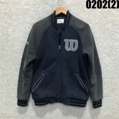 ウィルソン 野球 アウター ブルー/グレー L