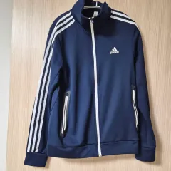 アディダス ネイビー 3本線 ジャージ 100
