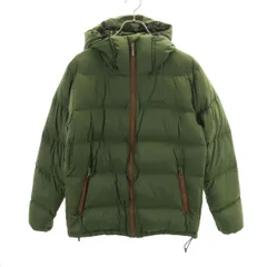 AIGLE エーグル ダウンジャケット M カーキ メンズ 古着