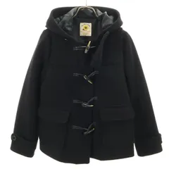 Ray Beams レイビームス ウールブレンド ダッフルコート 1 ブラック レディース 古着