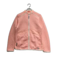 中古 レディース アディダスゴルフ adidas GOLF フルジップアウター LL ピンク フルジップ ストレッチ 保温性