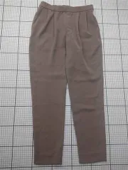 ◇ Θ インディヴィ INDIVI テーパードパンツ ベージュ系 36 レディース E  【1601150001443】