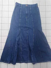 ◇ Θ ビス vis デニムフレアスカート Lサイズ レディース E  【1601150001672】