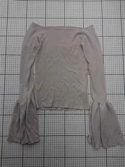 ◇ ⊂ エイミーイストワール eimy istoire ラメオフショルダーニットトップス レディース E  【1601150001535】