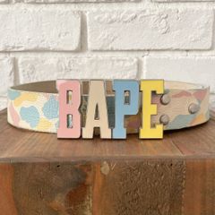 A BATHING APE ベルト マルチカラー - メルカリ