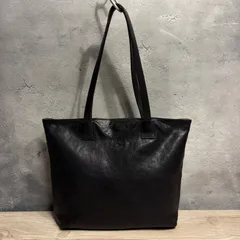 IL BISONTE イルビゾンテ レザートートバッグ ブラック 本革