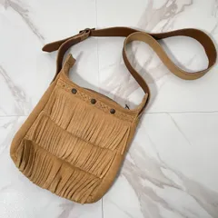 Minnetonka ミネトンカ フリンジショルダーバッグ ベージュ