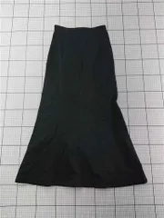 ◇ Θ ヘザー Heather ISKO エクストリームデニム マーメイドスカート ブラック系 S レディース E  【1601150007902】