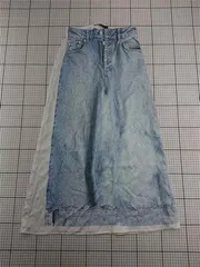 ◇ Θ ザラ ZARA デニム切替ロングスカート XSサイズ レディース E  【1601150007896】