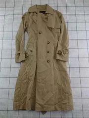 ◇ ⊇ ユナイテッドアローズ グリーンレーベルリラクシング トレンチコート 38 ベージュ系 レディース E  【1601150007797】