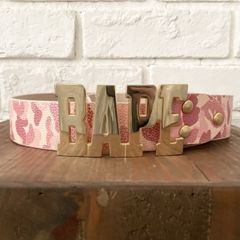 A BATHING APE ベルトAPEEバックル ピンク カモフラ レザー - メルカリ