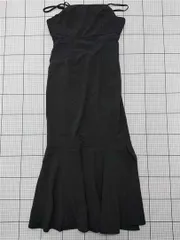 ◇ Θ ルエレ Louere キャミソールマーメイドワンピース ブラック系 S レディース E  【1601150008367】