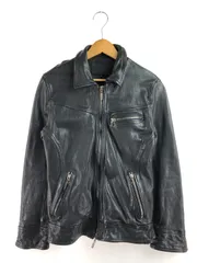 【中古品】JACKROSE ジャックローズ GOAT LEATHER SINGLE RIDERS JACKET 220703J ゴートレザー シングル ライダースジャケット アウター 【147-260202-na-10-tag】