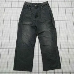 ◇ Θ クラシカルエルフ Classical Elf ワイドデニムパンツ ブラック系 XL メンズ E  【1601150008619】