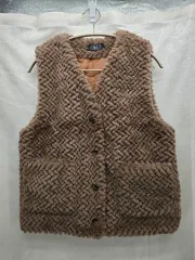 ブラウン ファー ベスト F YR D