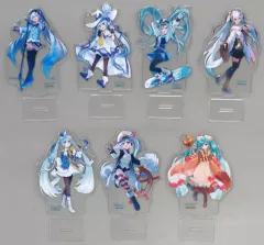 【中古】アクリルスタンド・アクリルパネル 全7種セット アクリルスタンド 「一番くじ 雪ミク ～SNOW MIKU～ Second Season」 I賞