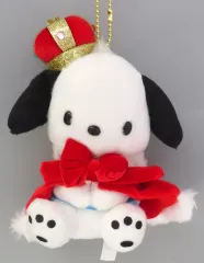 【中古】ぬいぐるみマスコット ポチャッコ いちご新聞オリジナルデザイン 王冠デザインシリーズ ぬいぐるみマスコット 「サンリオキャラクターズ」